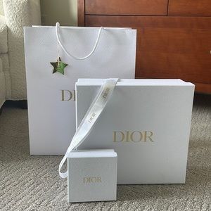 Dior box and bag set